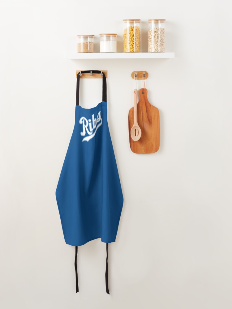 Alternate view of KC Ribs - Blue 2 Apron