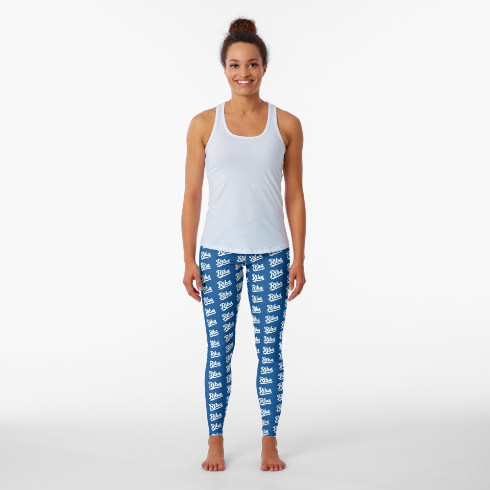 KC Ribs - Blue 2 Leggings