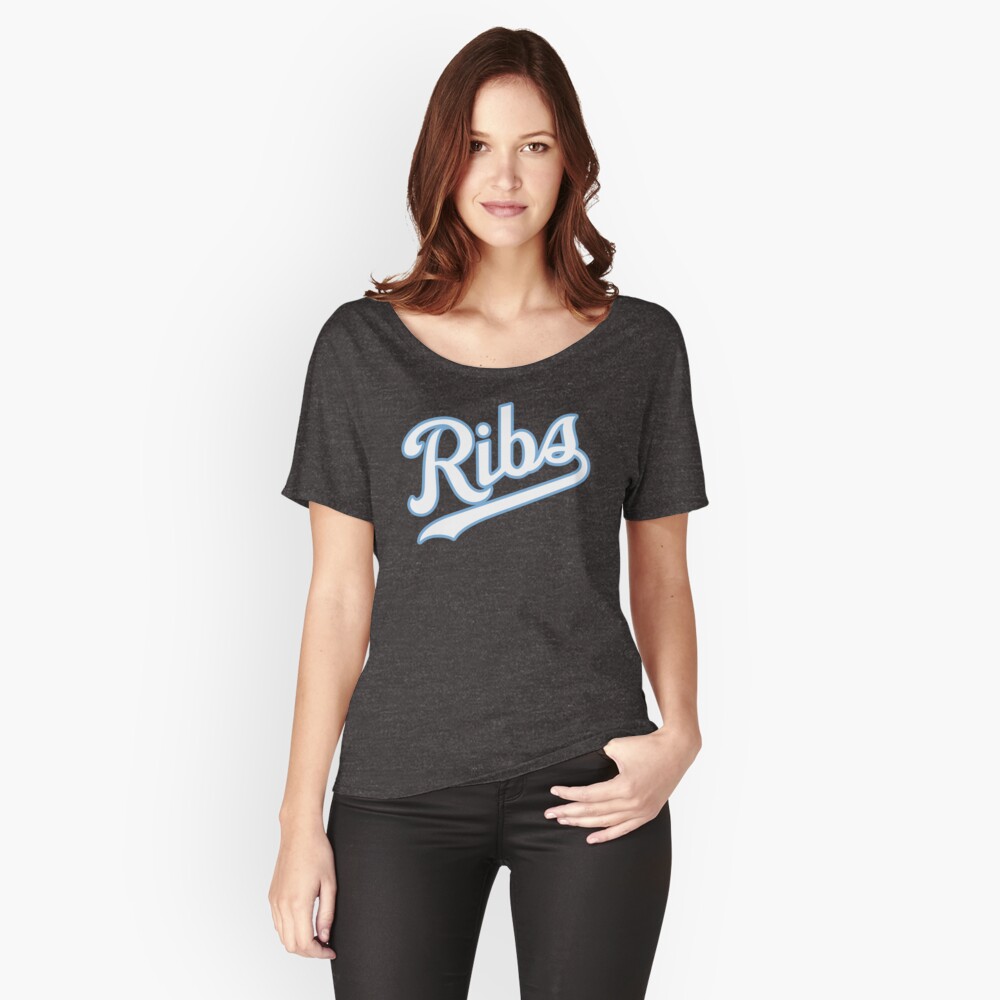 KC Ribs - Blue 2 Relaxed Fit T-Shirt