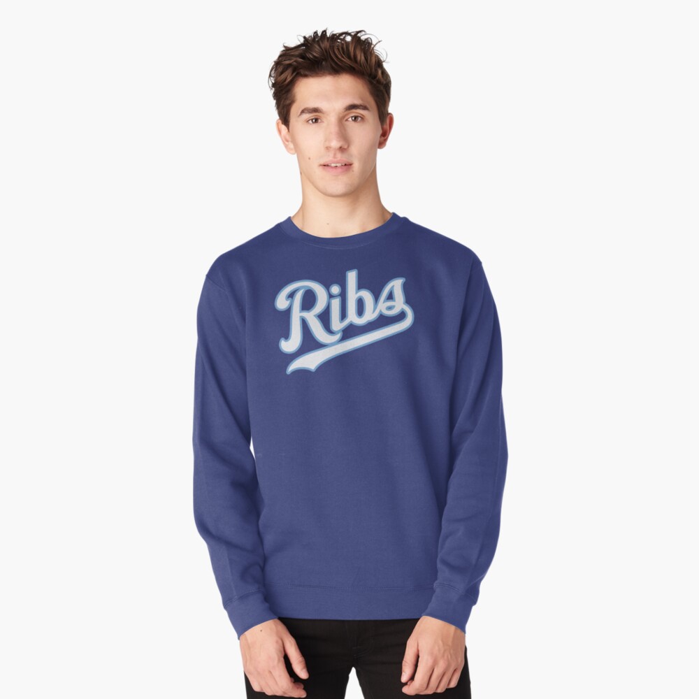 KC Ribs - Blue 2 Pullover Sweatshirt