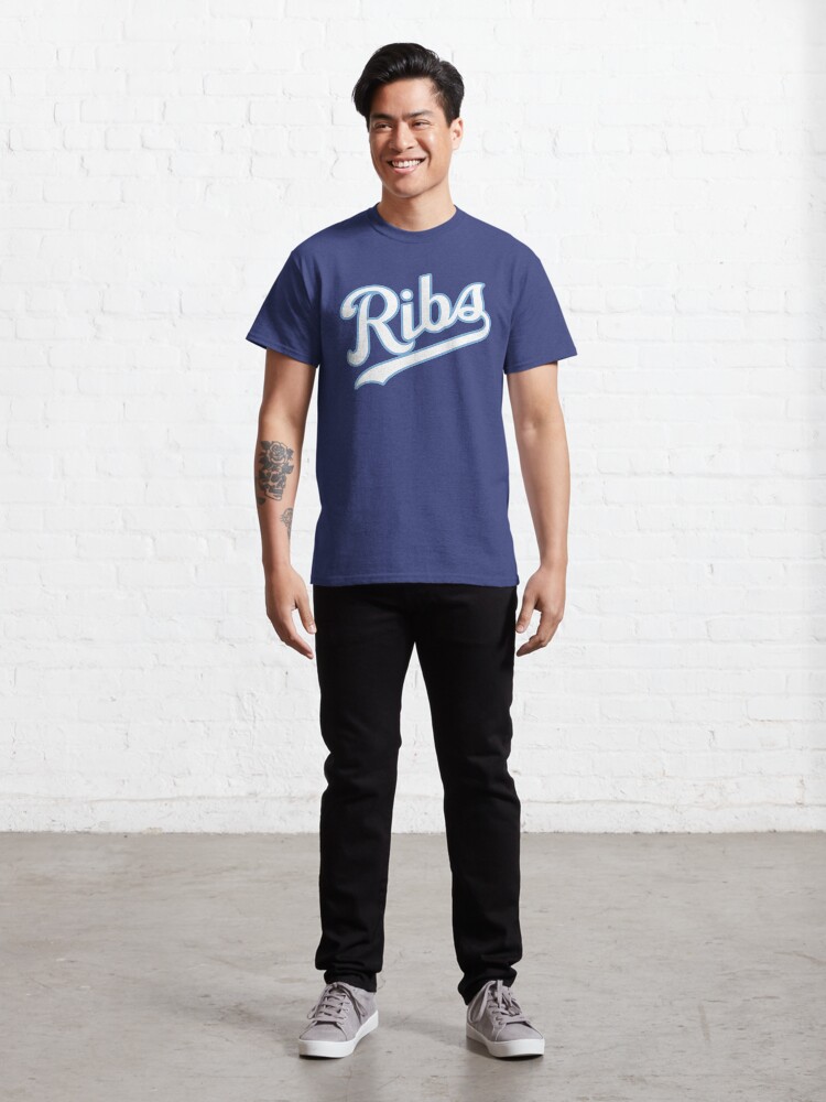Alternate view of KC Ribs - Blue 2 Classic T-Shirt