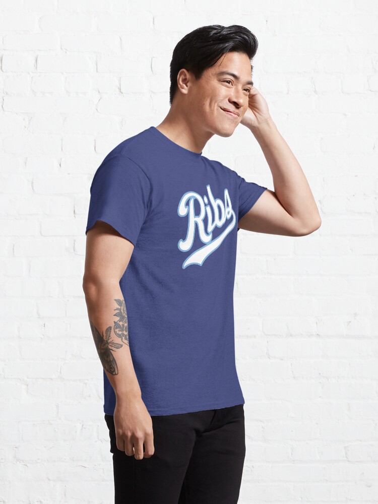 Alternate view of KC Ribs - Blue 2 Classic T-Shirt