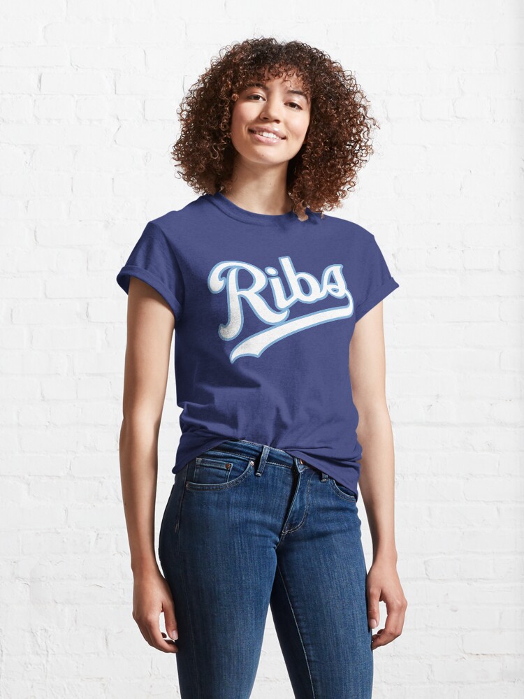 Alternate view of KC Ribs - Blue 2 Classic T-Shirt