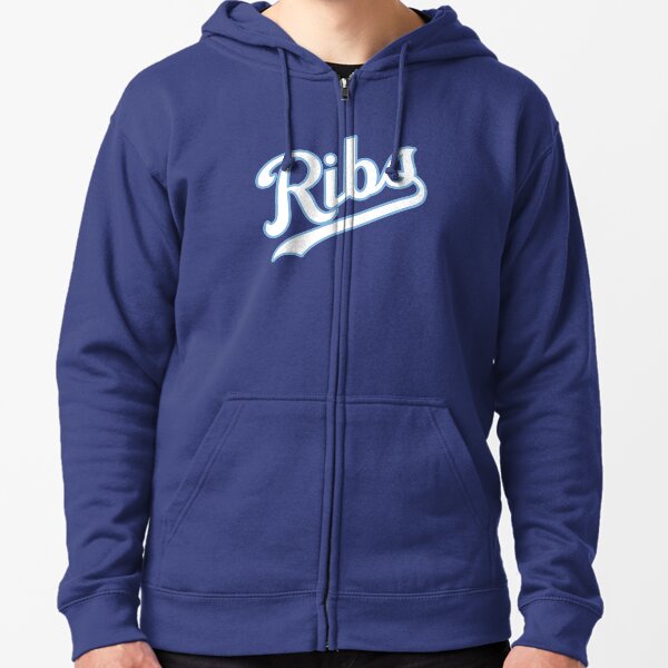 KC Ribs - Blue 2 Zipped Hoodie