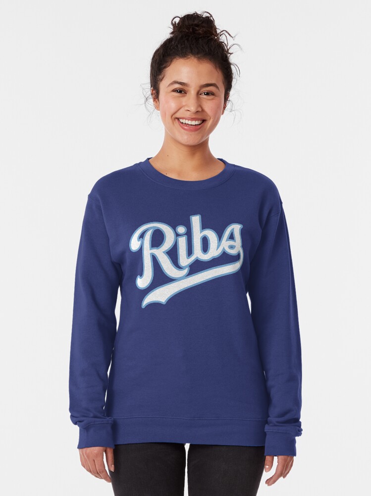 Alternate view of KC Ribs - Blue 2 Pullover Sweatshirt
