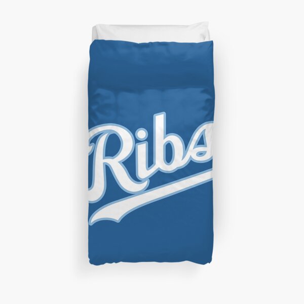 KC Ribs - Blue 2 Duvet Cover