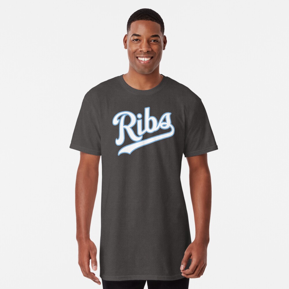 KC Ribs - Blue 2 Long T-Shirt