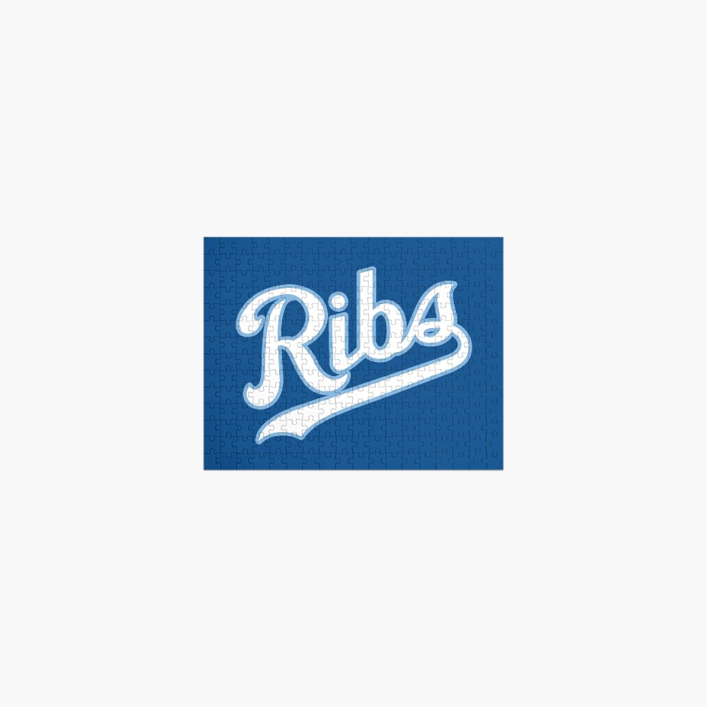 KC Ribs - Blue 2 Jigsaw Puzzle