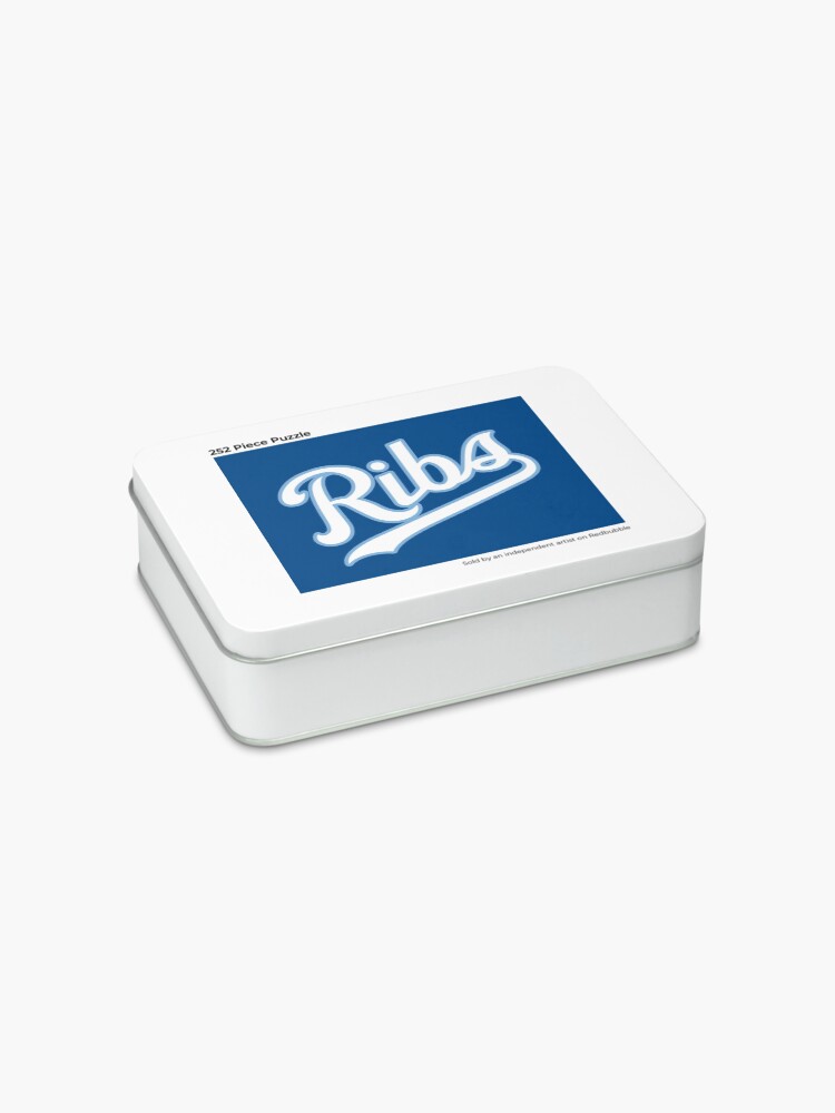 Alternate view of KC Ribs - Blue 2 Jigsaw Puzzle
