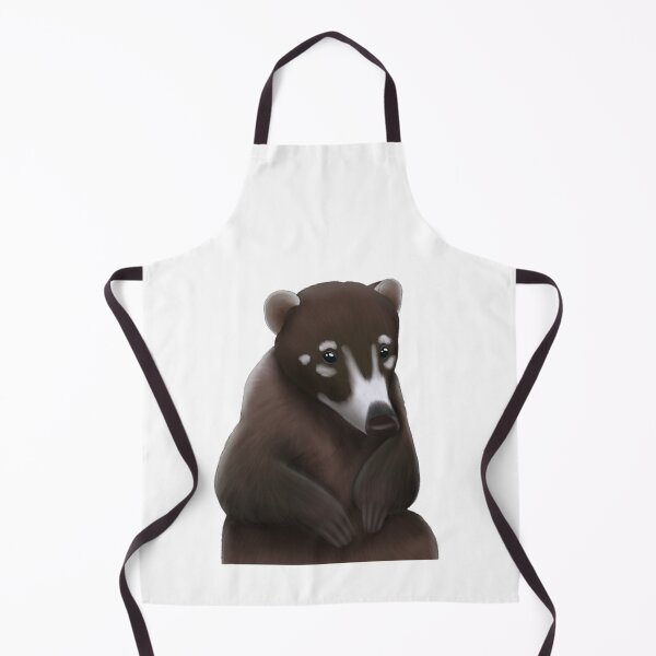 Item preview, Cute Brown Coati Painting designed and sold by troyanthonyart.