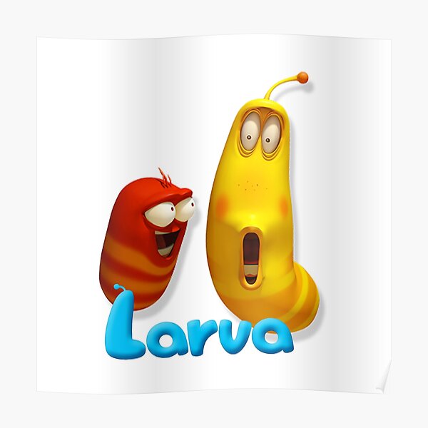 Twolarp Red Yellow Larva also known as Larvae TV and friends Larva Cartoon  Comedy 1 2 3 4