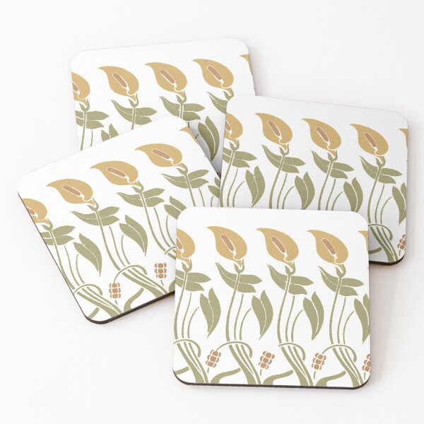 Item preview, Peace Lily - Art Nouveau Floral Pattern designed and sold by elevens.