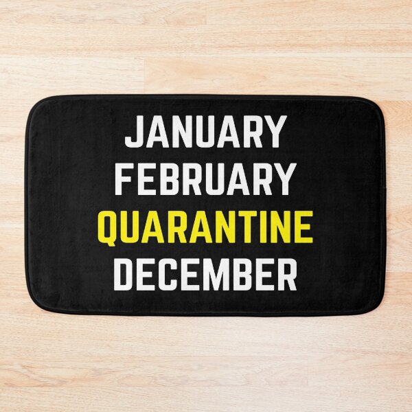 Item preview, January February Quarantine December 2020 designed and sold by AmpersandCuster.