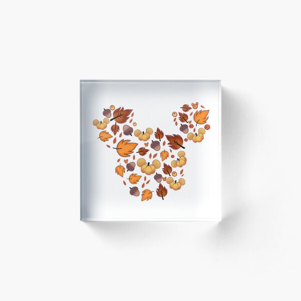 Fall Mouse Acrylic Block