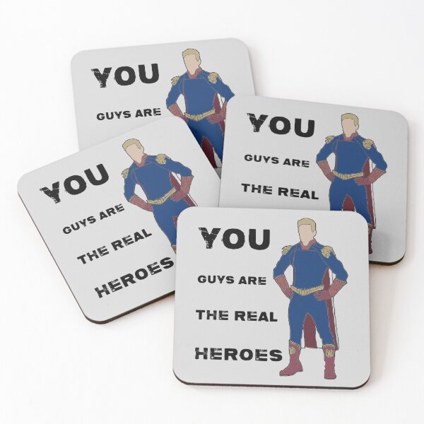 Item preview, Homelander: You guys are the real heroes (The boys) designed and sold by sci-fi-nerd.