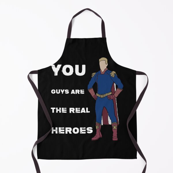 Item preview, Homelander: You guys are the real heroes (The boys) White designed and sold by sci-fi-nerd.