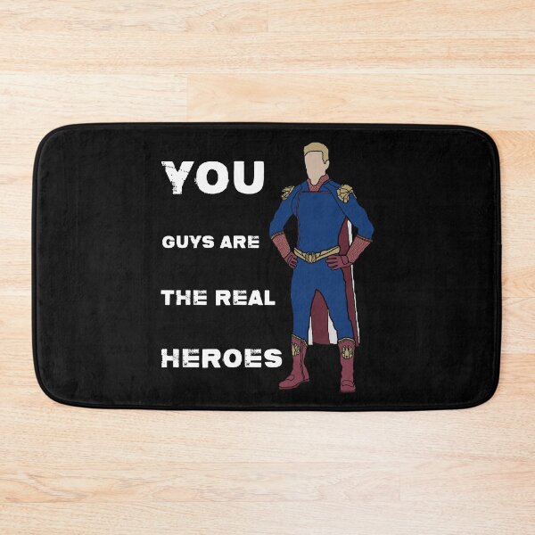 Item preview, Homelander: You guys are the real heroes (The boys) White designed and sold by sci-fi-nerd.