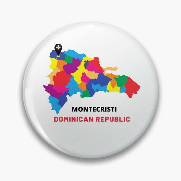 Item preview, Montecristi Map Dominican Republic designed and sold by Quisqueyanoshop.