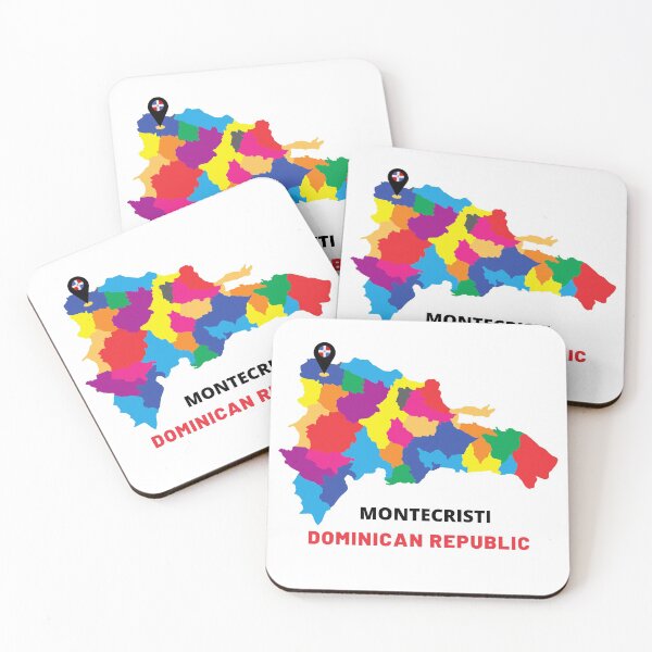 Item preview, Montecristi Map Dominican Republic designed and sold by Quisqueyanoshop.