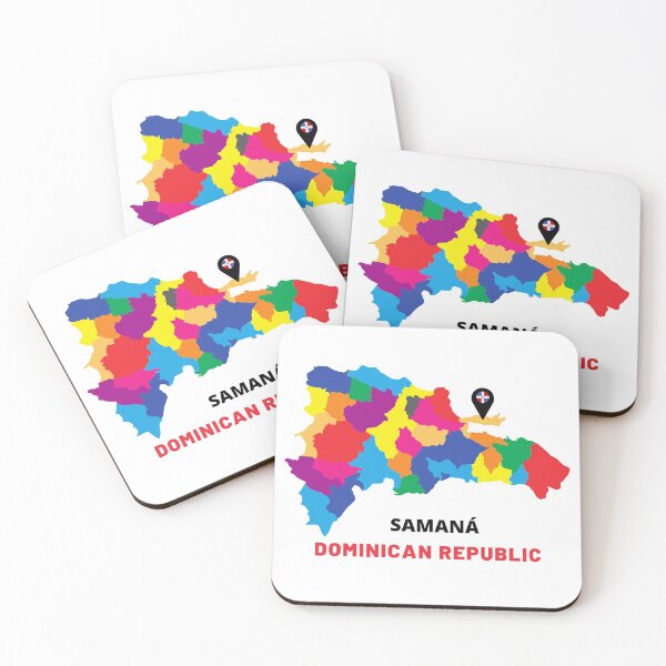 Item preview, Samana Map Dominican Republic designed and sold by Quisqueyanoshop.