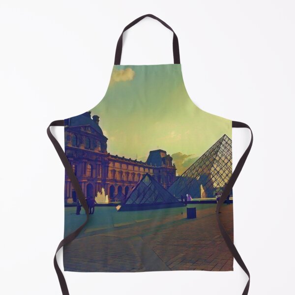 Item preview, Louvre at Sunset Illustration designed and sold by tremendoustees.