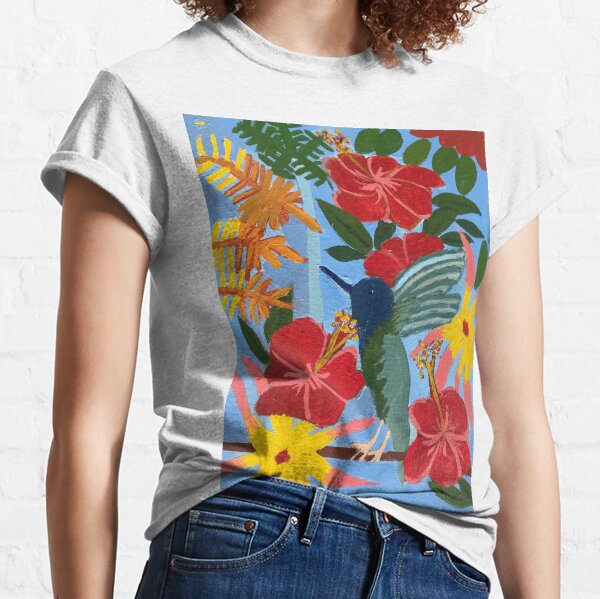 Hummingbird Zionart Zion Levy Stewart Classic T-Shirt