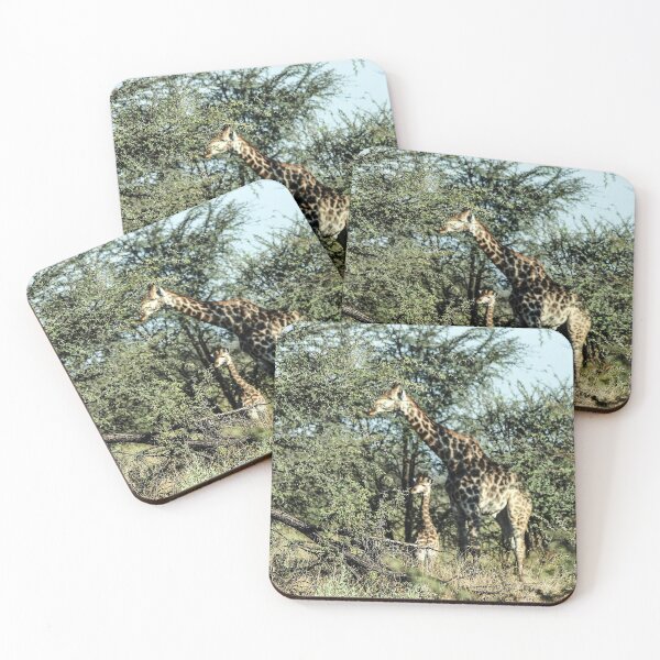 Item preview, Giraffe Mother and Calf. South Africa. designed and sold by KarenZuk.