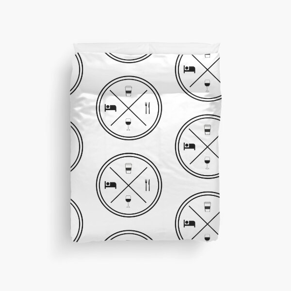 Item preview, Coffee Eating Drinking Sleeping designed and sold by RoJor.