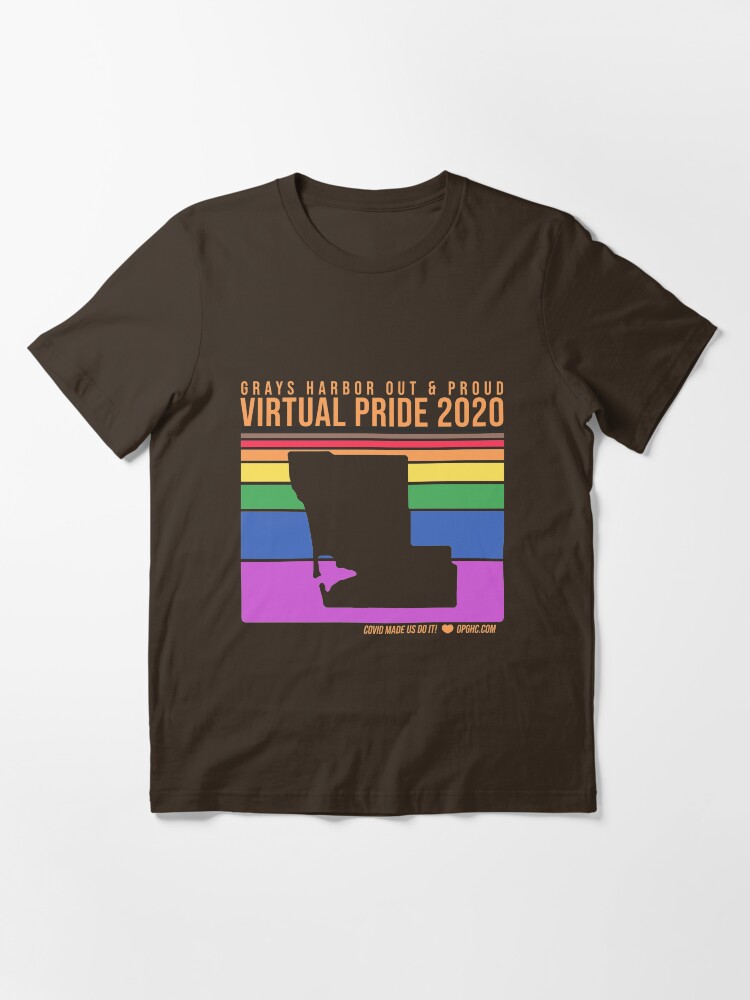 Alternate view of GH Out & Proud 2020 Pride (dark) Essential T-Shirt