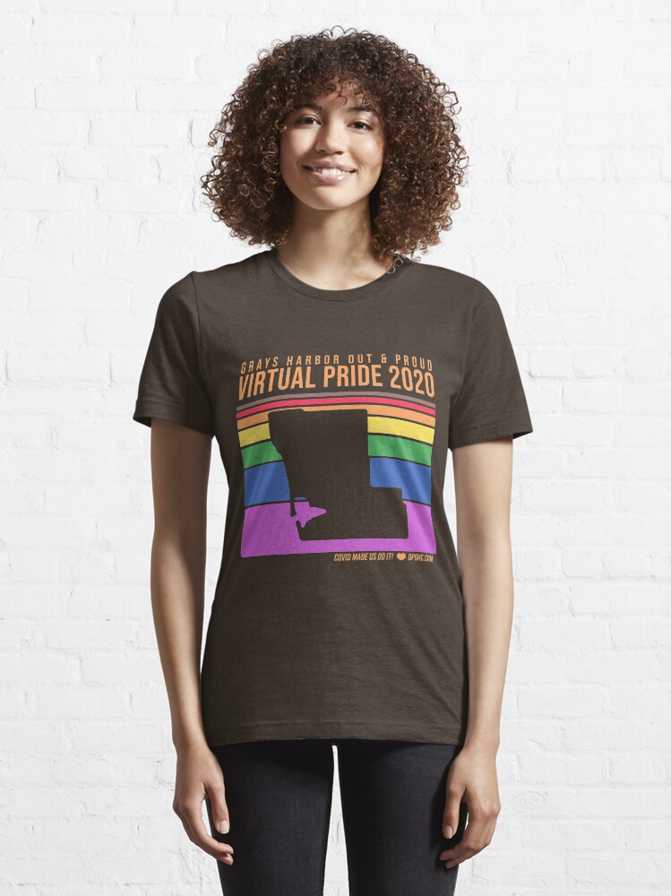 Alternate view of GH Out & Proud 2020 Pride (dark) Essential T-Shirt