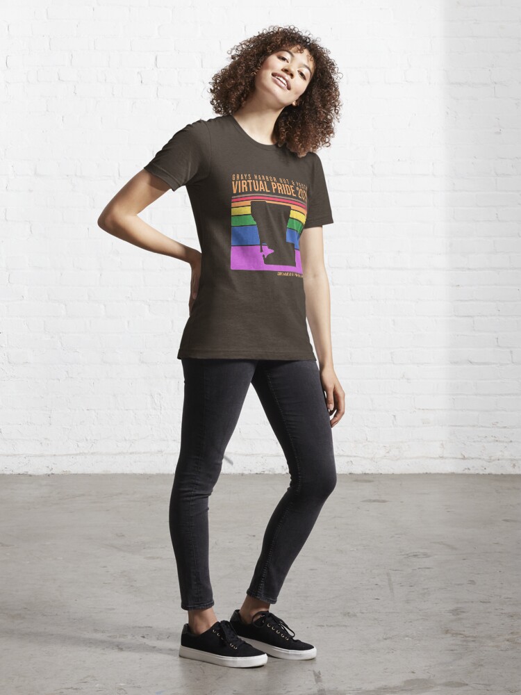 Alternate view of GH Out & Proud 2020 Pride (dark) Essential T-Shirt