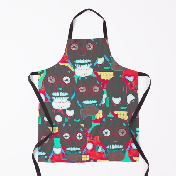 Item preview, Graffiti Zombies Heads Pattern // Zombies Halloween Pattern // Wallpaper graffiti style - Zombies Halloween designed and sold by BLOOMY trends.