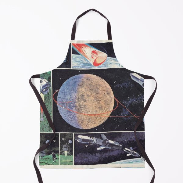 Item preview, Trip to the Moon NASA Poster designed and sold by Gin Neko.