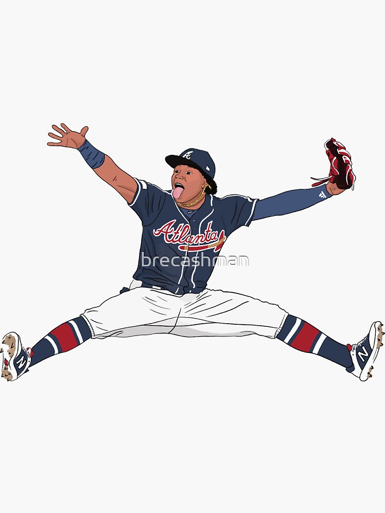 Lids Ozzie Albies Atlanta Braves Fathead Life Size Removable Wall Decal