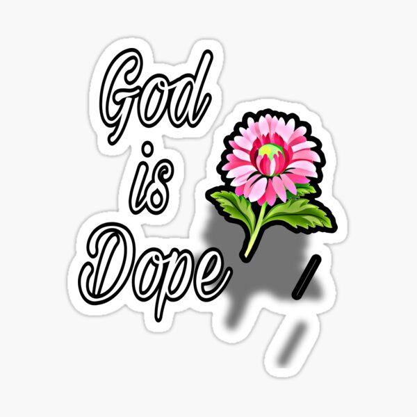 god is dope free shirt