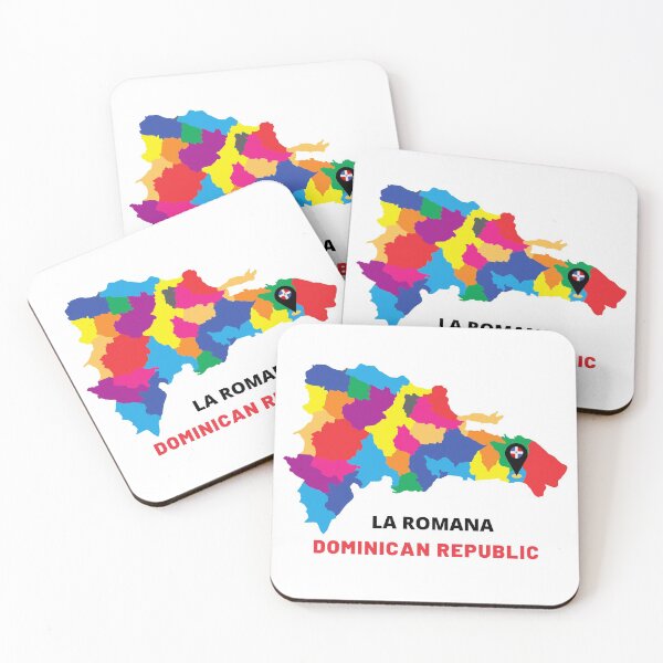 Item preview, La Romana - Map Dominican Republic designed and sold by Quisqueyanoshop.