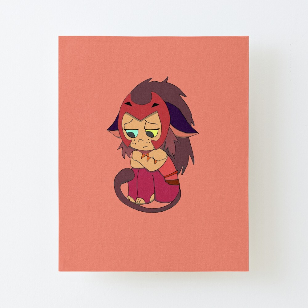 Lámina rígida «Sad Catra She-ra y las Princesas del Poder Magicat» de  Cutest-Raccoon | Redbubble