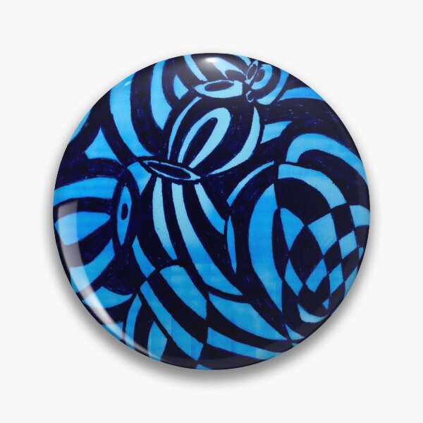 Item preview, Black and Blue Abstract designed and sold by Anthony Macaluso.