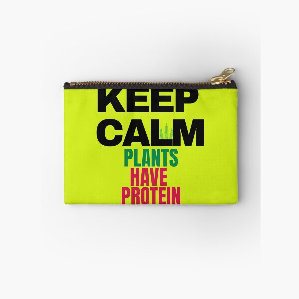 Item preview, Keep calm plants have protein designed and sold by Tecnofa.
