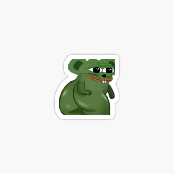 Cheesed 2 Butt You Meme Sticker