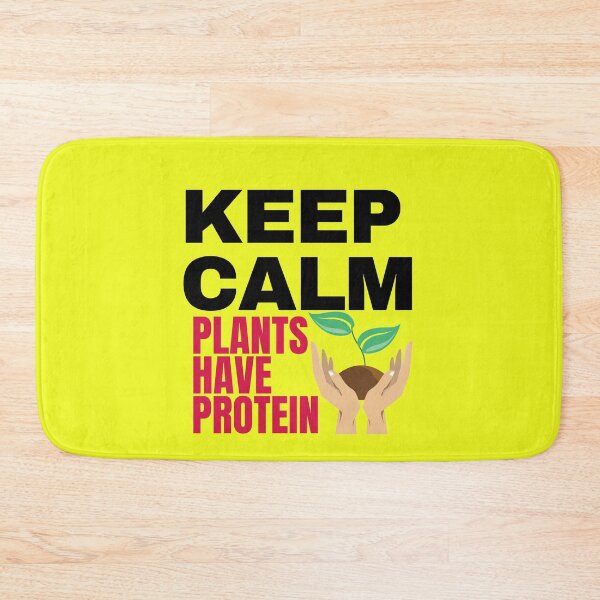Item preview, Keep calm plants have protein designed and sold by Tecnofa.