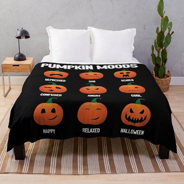 Item preview, Funny Pumpkin Moods - Halloween Funny Costume Current Mood designed and sold by TrendsnHolidays.