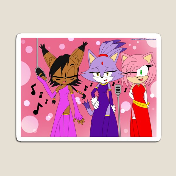 "Mobian singers" Magnet for Sale by MasterEnit | Redbubble