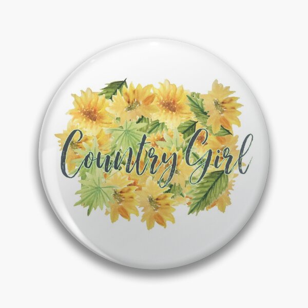 Item preview, country girl sunflower design | watercolor artwork designed and sold by Musiccityartfix.