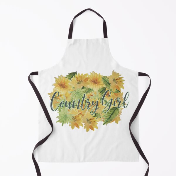 Item preview, country girl sunflower design | watercolor artwork designed and sold by Musiccityartfix.