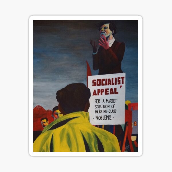 Ted Grant- Socialist Appeal Sticker