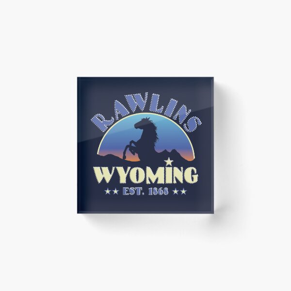 Item preview, Rawlins, Wyoming Wild Horse Gifts designed and sold by NoBonesLife.