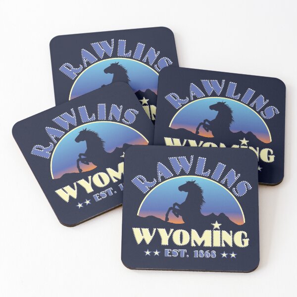 Item preview, Rawlins, Wyoming Wild Horse Gifts designed and sold by NoBonesLife.