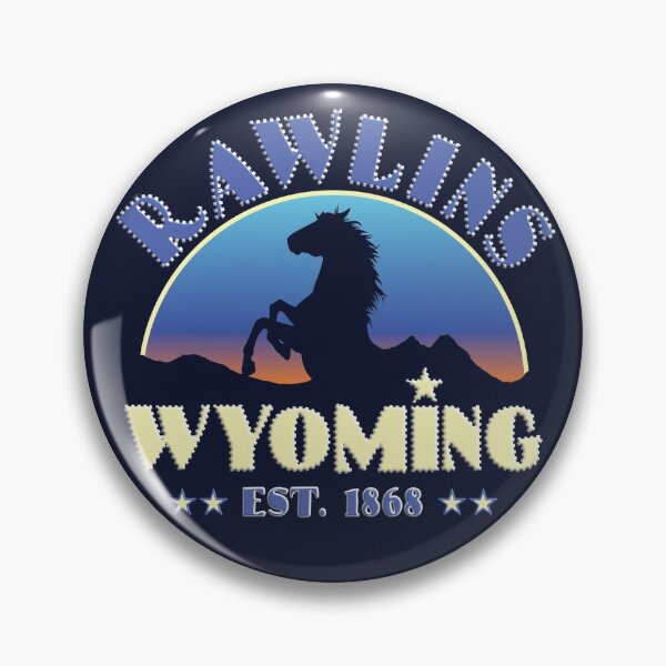 Item preview, Rawlins, Wyoming Wild Horse Gifts designed and sold by NoBonesLife.