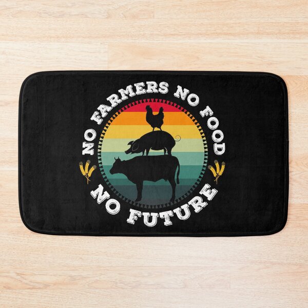 Item preview, No Farmers No Food No Future Graphic Design designed and sold by PlusAdore.